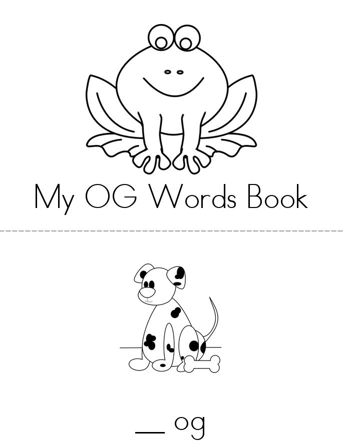  OG Words Book Twisty Noodle