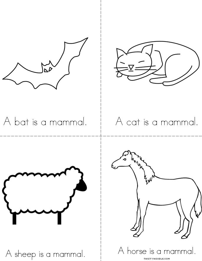 mammal coloring pages - photo #5