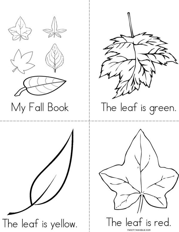 Free Printable Fall Mini Books Printable Templates