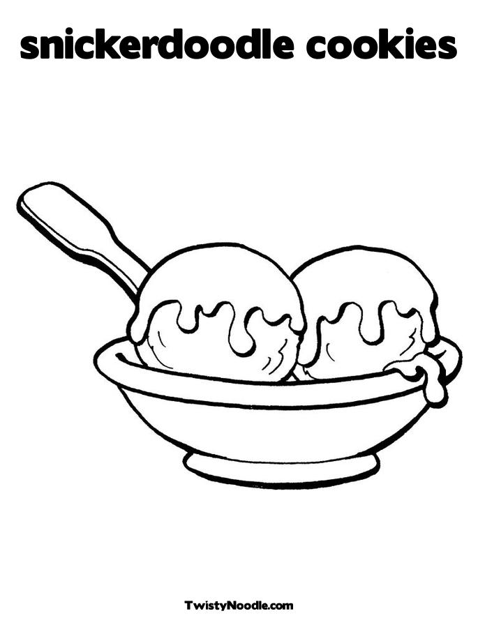 Cookies Colouring Pages