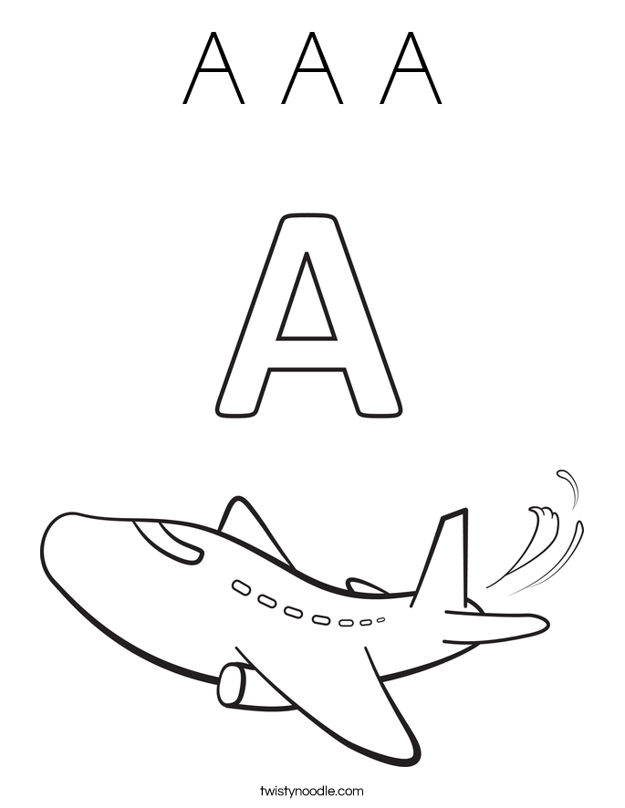 a to z coloring pages for kids - photo #42