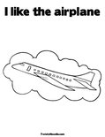 I like the airplaneColoring Page