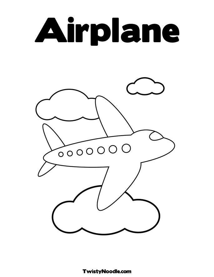 Aeroplane Coloring