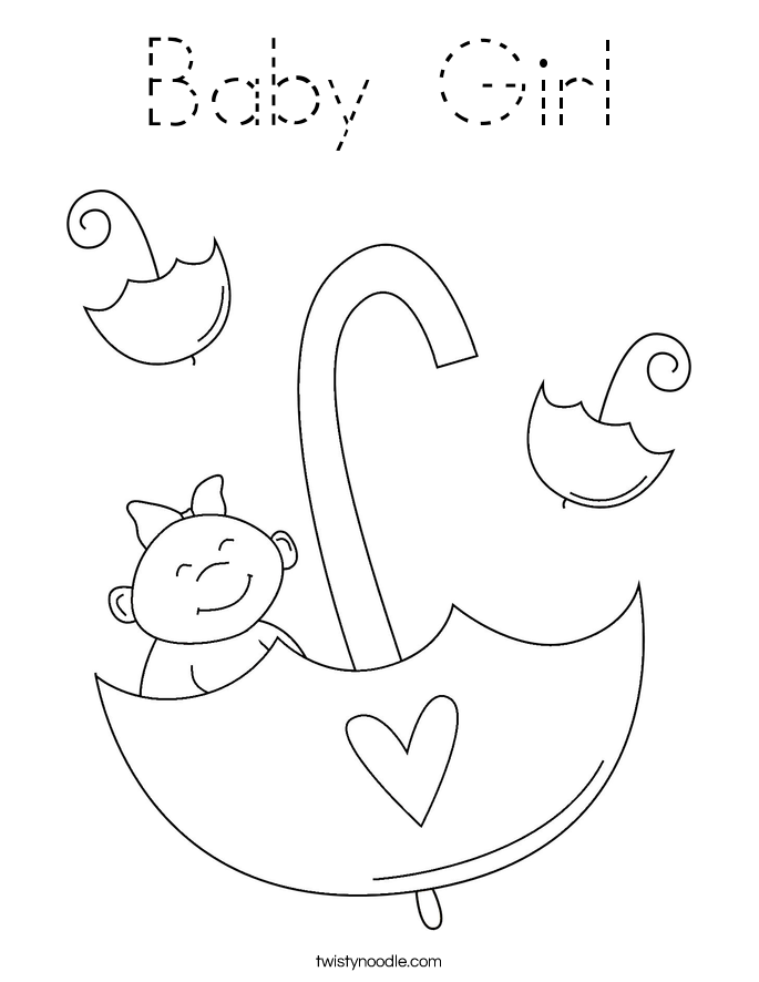 Welcome Baby Pages Coloring Pages