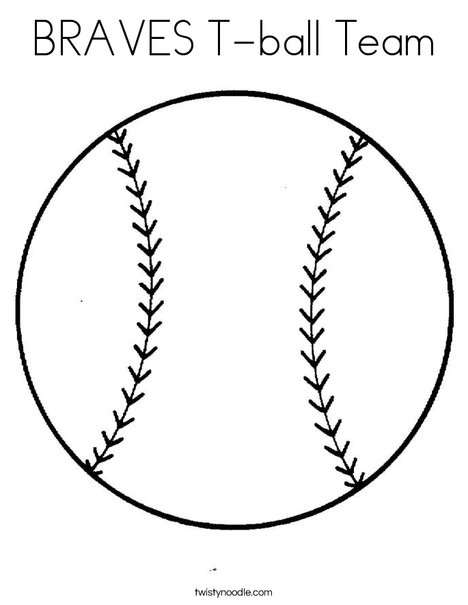 ball coloring page