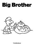 Big Brother Coloring Page