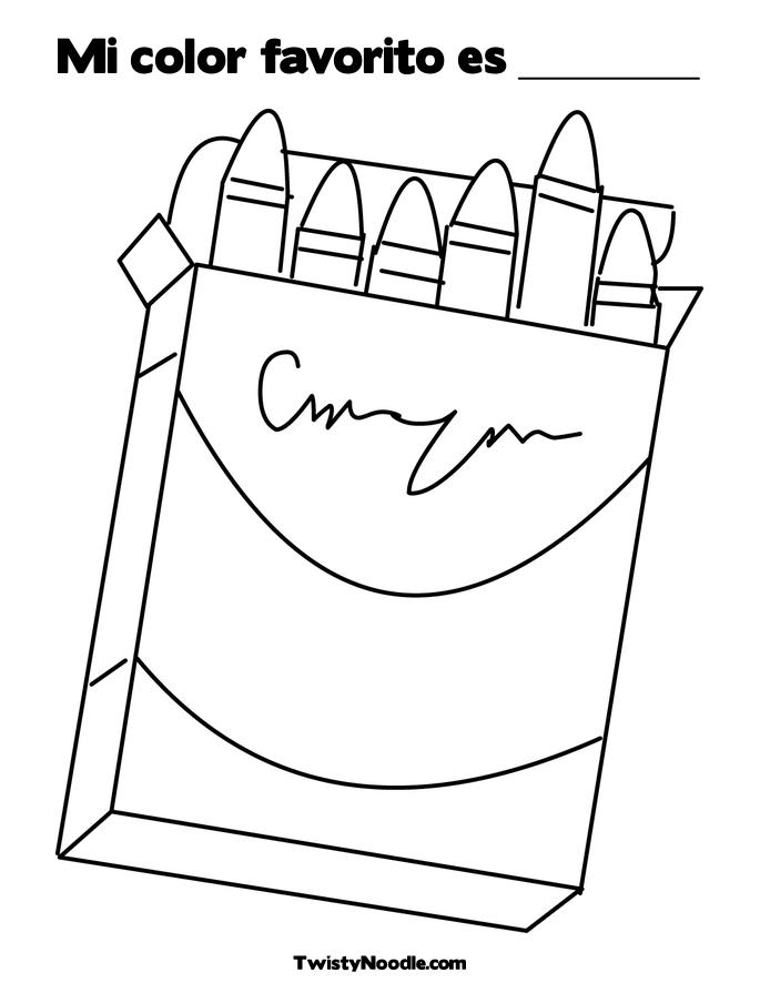 crayon for coloring