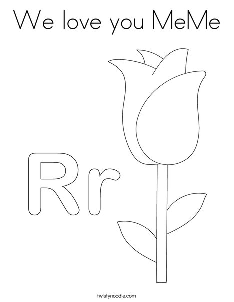 Love Coloring Memes Sketch Coloring Page