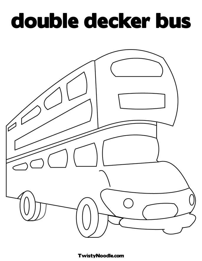 Bus Colouring In