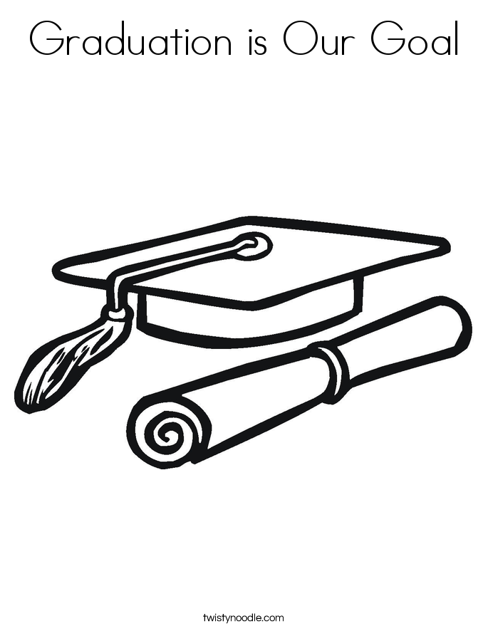 diploma coloring pages
