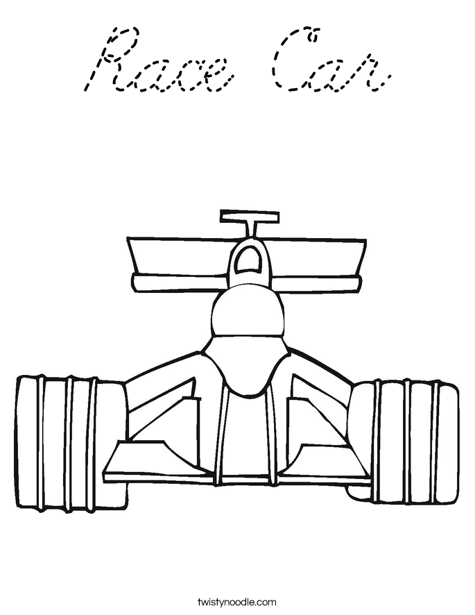 race noodle car Car Page Coloring Race race noodle car Car Page Coloring Race