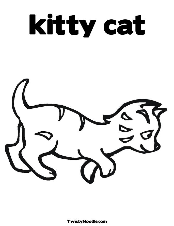 calico cat coloring pages - photo #35