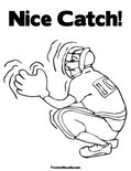 Nice Catch!Coloring Page