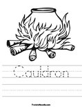 Cauldron Template