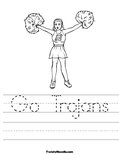 Go Trojans Worksheet