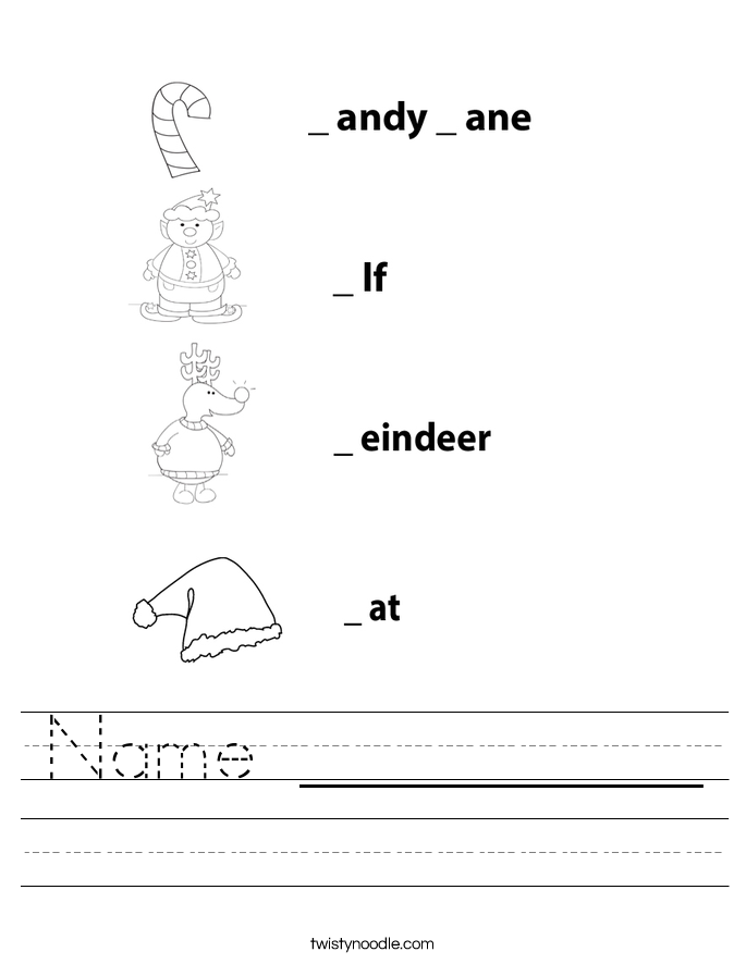 name-worksheet-twisty-noodle