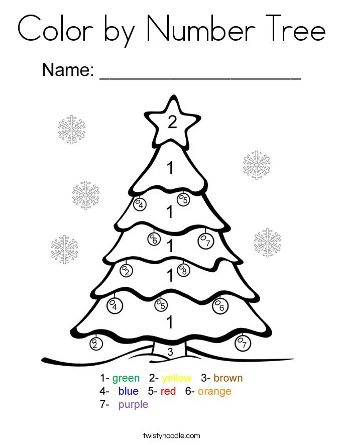 smalltalkwitht: Get Christmas Coloring Pages Color By Number Images