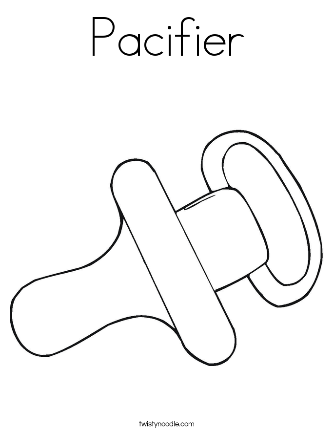 pictures of baby shower coloring pages pacifier