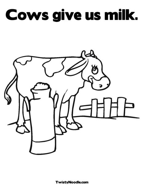 milk colouring pages
