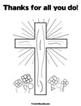 Thanks for all you do!Coloring Page