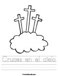 Cruces en el cielo Worksheet
