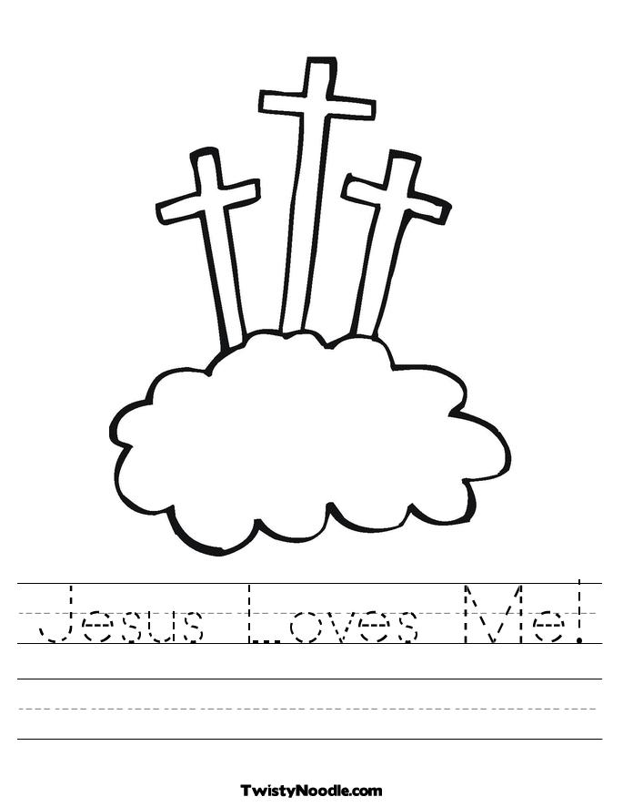 Crosses Worksheet