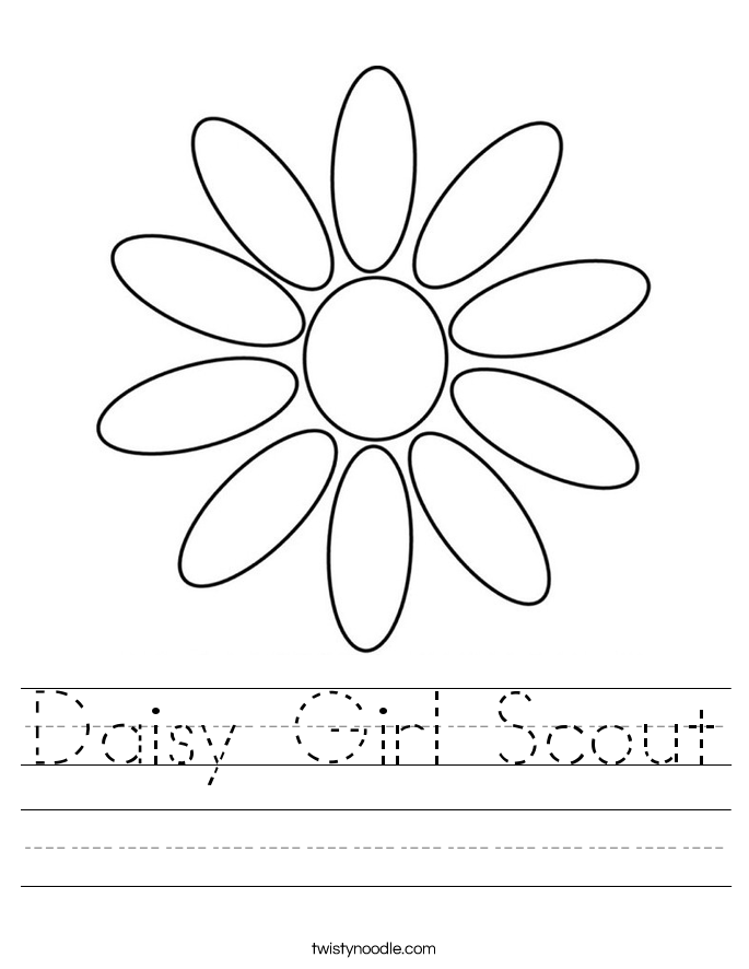 daisy girl scout journey coloring pages - photo #19