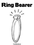 Ring BearerColoring Page