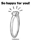 So happy for you!!Coloring Page