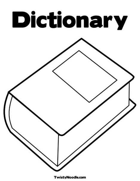Vocabulary Coloring Pages - Learny Kids
