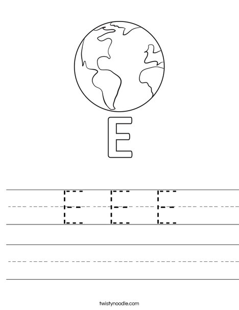 Pr/preschool Letter Printable Worksheets