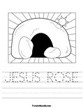 JESUS ROSE Worksheet