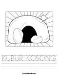 KUBUR KOSONG Worksheet