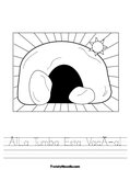 ¡La Tumba Esta Vacía! Worksheet