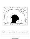 ¡La Tumba Esta Vacia! Worksheet