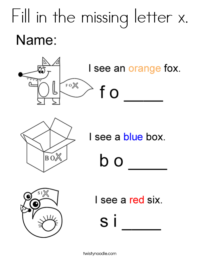 87+ [ Coloring Page Letter X ] - Letter X Coloring Page ...