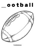 __ o o t b a l lColoring Page