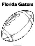Florida GatorsColoring Page