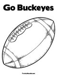 Go BuckeyesColoring Page