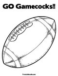GO Gamecocks!!Coloring Page