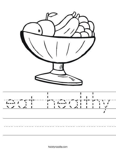 Printables Healthy Eating Worksheets healthy eating worksheets versaldobip davezan