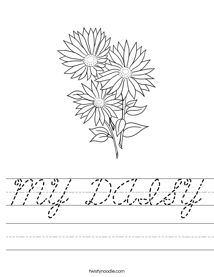 my-daisy-worksheet-cursive-twisty-noodle