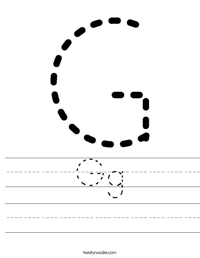 Gg Worksheet - Twisty Noodle
