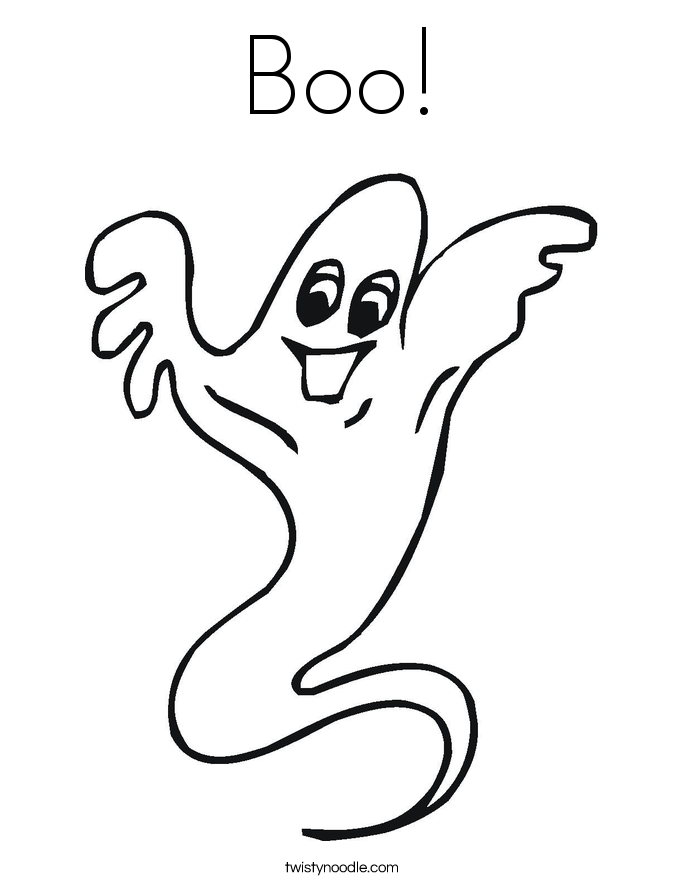 halloween boo coloring pages - photo #26