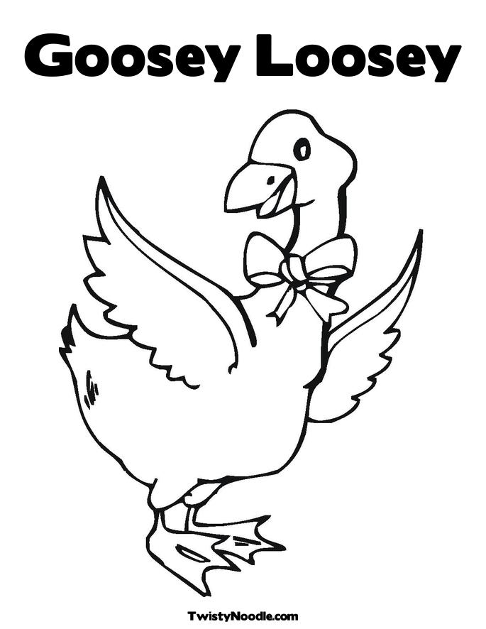 Free Coloring Pages Of Goosey Goosey Gander Free Coloring Pages Of Goosey Goosey Gander