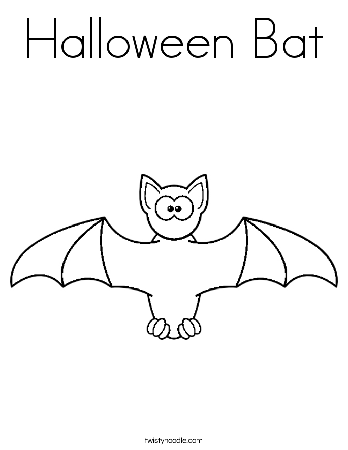 halloween bats coloring pages free printables - photo #21