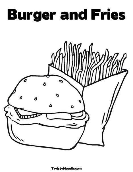 Burger King Coloring Pages Coloring Pages