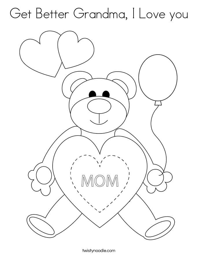 i love you great grandpa coloring pages - photo #22