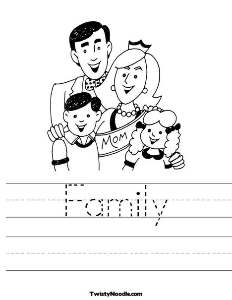 666 New preschool worksheet on family 153 Family Worksheet, Family Jpg 776, Family Printables, English   