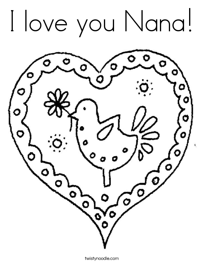i love my family coloring pages - photo #38